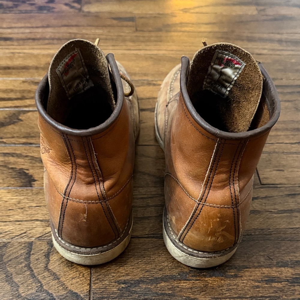 Red Wing Leather Work Boots - Picture 4 of 13